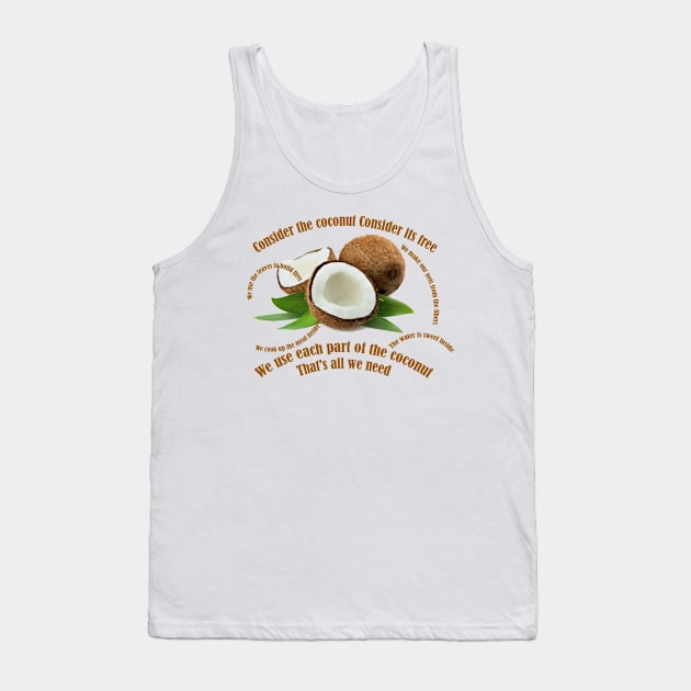 Consider the Coconut Tank Top by ButterfliesT